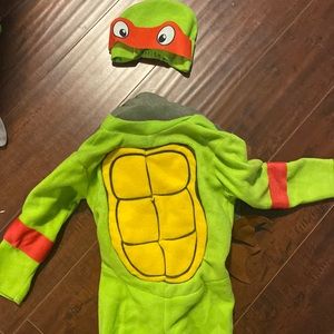 Toddler ninja turtle costume
